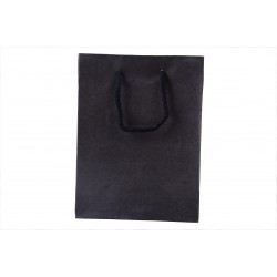 Black Card Bag - 28x33x10cm