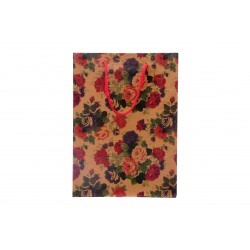 Floral Pattern Card Bag – 20x28x10cm