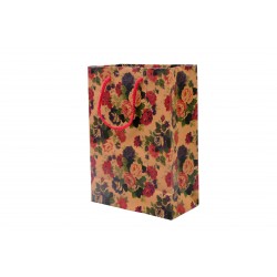 Floral Pattern Card Bag – 20x28x10cm