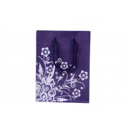Blue Pattern Card Bag – 20x28x10cm