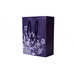 Blue Pattern Card Bag – 20x28x10cm